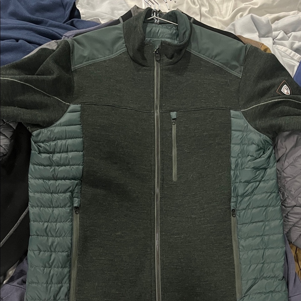 Kuhl wool and goose down, mid layer.
